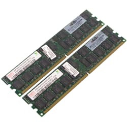 HP DDR2-RAM 4GB Kit 2x2GB PC2-5300P ECC 2R 408853-B21