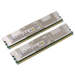 Samsung DDR2-RAM 16GB-Kit 2x8GB PC2-5300F ECC 2R - M395T1K66AZ4-CE66