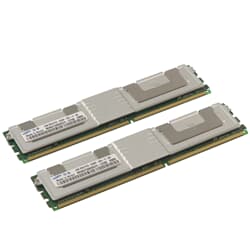 Samsung DDR2-RAM 4GB-Kit 2x2GB PC2-5300F ECC 2R - M395T5663CZ4-CE66