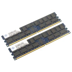 Nanya DDR2-RAM 8GB-Kit 2x4GB PC2-5300P ECC CL5 - NT4GT72U4ND0BV-3C