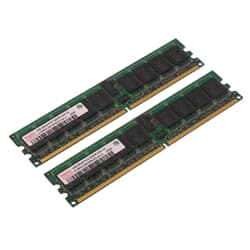 Hynix DDR2-RAM 2GB Kit 2x1GB PC2-3200R ECC 2R - HYMP512R72P8-E3