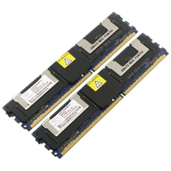 Nanya DDR2-RAM 4GB-Kit 2x2GB PC2-5300F ECC 2R - NT2GT72U4NA3BN-3C