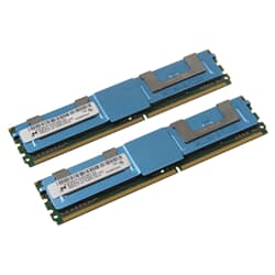 Micron DDR2-RAM 16GB Kit 2x8GB PC2-5300F ECC 2R - MT36HTF1G72FZ-667C1D4