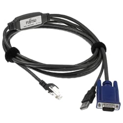 Fujitsu KVM Kabel VGA/USB - RJ-45 3m - A3C40120907