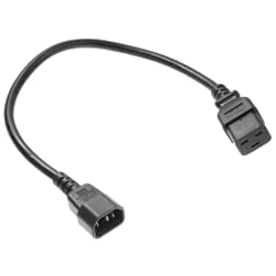 Yung Li power cable IEC-60320 C19 - C14 0.4m