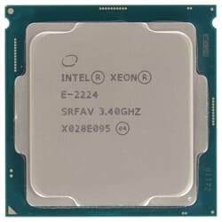 Intel CPU Sockel 1151 4-Core Xeon E-22243,4 GHz 8M 8 GT/s - SRFAV
