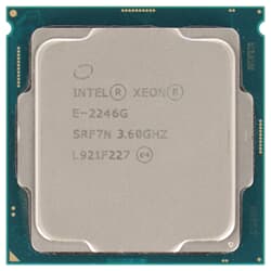 Intel Xeon E-2246G 6-Core 3,6GHz 12M 8GT/s 80W FCLGA1151 - SRF7N