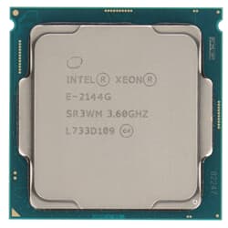 Intel Xeon E-2144G CPU 4-Core 3.6GHz 8M 8GT/s 71W FCLGA1151 - SR3WM