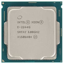 Intel Xeon E-2244G 4-Core 3,8GHz 8M 8GT/s 71W FCLGA1151 - SRFAY