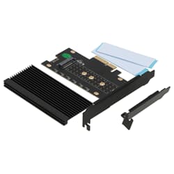 ICY BOX PCIe extension card for M.2 M-key NVMe SSD PCIe 4.0 x4 IB-PCI208-HS NEU