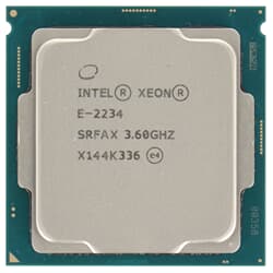 Intel Xeon E-2234 CPU 4-Core 3.6 GHz 8MB 8 GT/s Socket 1151 - SRFAX