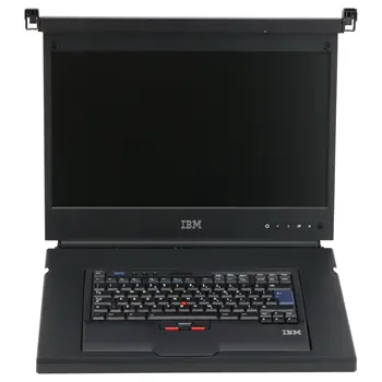 IBM ディスプレイ 本体 黒 46M5213 IBM Corporation 1U 17型 フラットパネル モニターコンソール