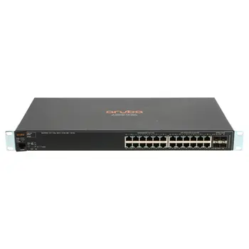 HPE Aruba 2530-24G Switch 24x 1GbE RJ45 4x 1GbE SFP - J9776A HPE Aruba 2530-24G Switch 24x 1GbE RJ45 4x 1GbE SFP - J9776A
