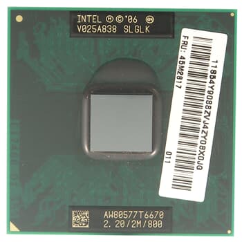 Intel core 2 duo t6670 какая память