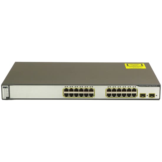 Cisco Catalyst 3750 24x100 1000 WS-C3750-24PS-S PoE