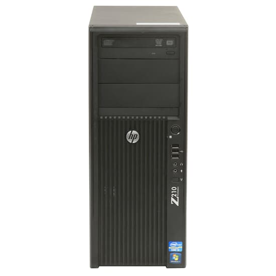 HP Workstation Z210 CMT QC Xeon E3-1225 3,1GHz 4GB 250GB