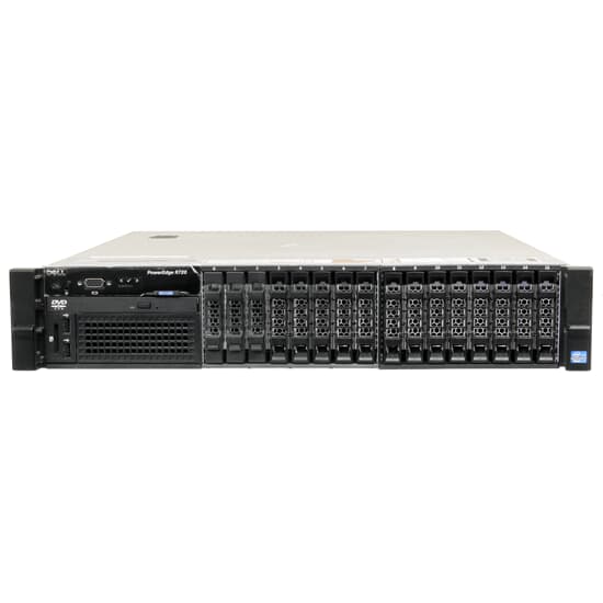 Dell Server PowerEdge R720 2x 8-Core Xeon E5-2670 2,6GHz 64GB 16xSFF