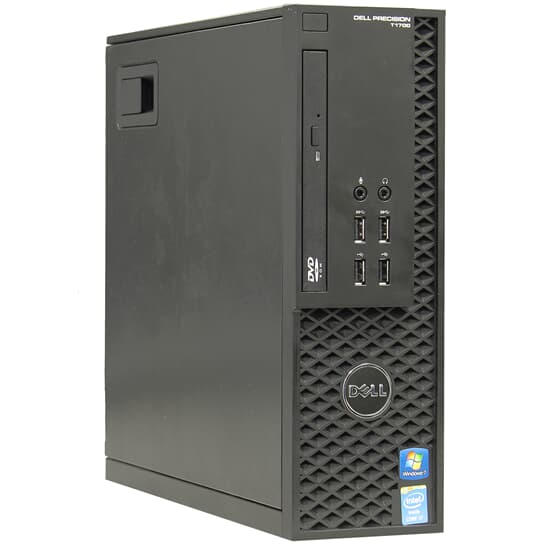 Dell Workstation Precision T1700 QC Core i7-4770 3,4GHz 16GB 500GB 256GB SSD SFF