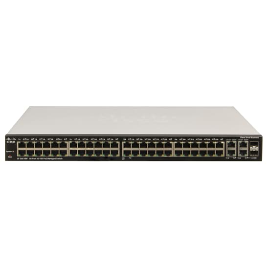 Cisco Switch Small Business SF300-48P 48x 100Mbit PoE 6x 1Gbit - SRW248G4P-K9