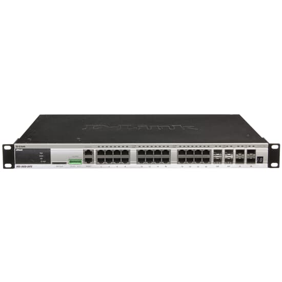 D-Link Switch xStack 24x 1Gbit 4x SFP 4x SFP+ 10Gbit - DGS-3620-28TC