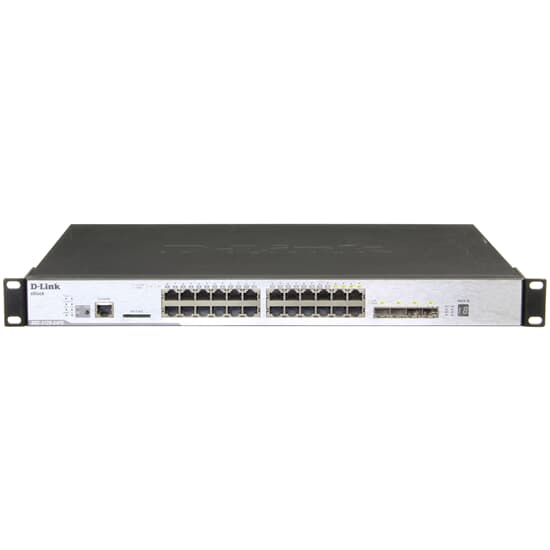 D-Link Switch xStack 24x 1Gbit PoE 4x SFP 1Gbit - DGS-3120-24PC