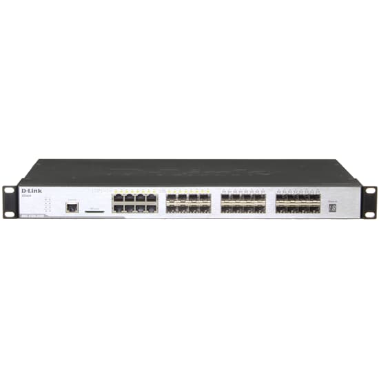 D-Link Switch xStack 24x 1Gbit 4x SFP 1Gbit - DGS-3120-24SC