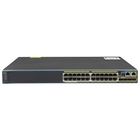 Cisco Switch Catalyst 2960S 24x 1Gbit PoE 4x SFP - WS-C2960S-24PS-L