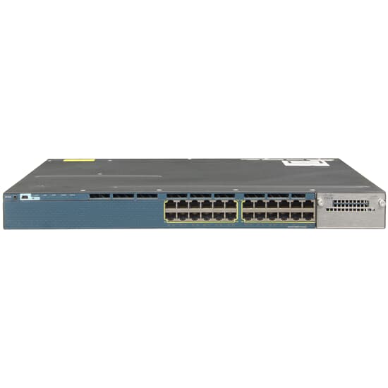 Cisco Catalyst 3560 Switch 24x 1Gbit LAN Base- WS-C3560X-24T-S