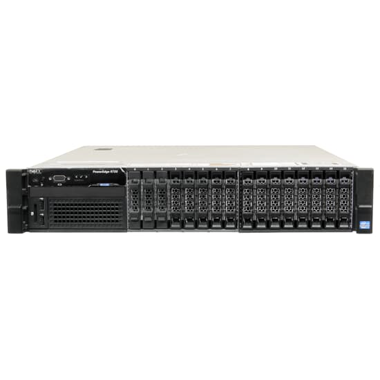 Dell Server PowerEdge R720 2x 6-Core Xeon E5-2620 v2 2,1GHz 128GB 16xSFF