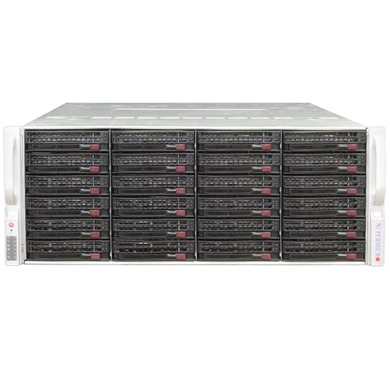 Supermicro Server CSE-848 4x 8-Core Xeon E5-4650 2,7GHz 64GB 24xLFF