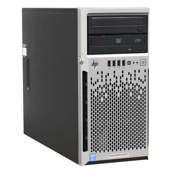 HP Server ProLiant ML310e Gen8 v2 QC Xeon E3-1220 v3 3,1GHz 8GB LFF