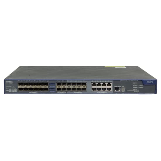 HP Switch 4800-24G-SFP 8x RJ45 24x SFP 1Gbit - JD009A 3CRS48G-24S-91