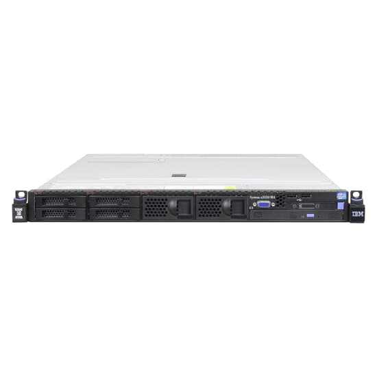 IBM Server System x3550 M4 2x 8-Core Xeon E5-2670 2,6GHz 64GB 4xSFF M5110