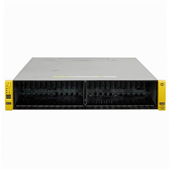 HP 3PAR SAN Storage StoreServ 7200 2-Node Base FC 8Gbps SFF 44 Disk Lic - QR482A