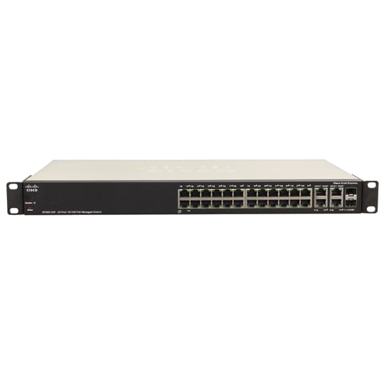 Cisco Switch Small Business SF300-24P 24x 100Mbit PoE 4x 1Gbit - SRW224G4P-K9