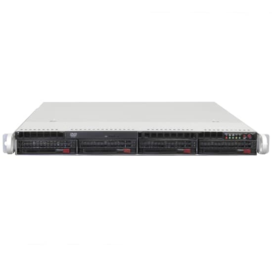 Supermicro Server CSE-815 2x 4-Core Xeon E5-2643 3,3GHz 32GB 9260-4i