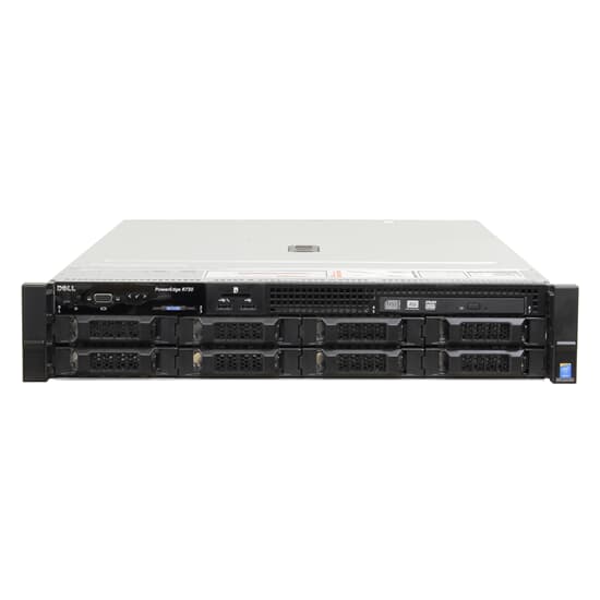 Dell Server PowerEdge R730 2x 6-Core Xeon E5-2620 v3 2,4GHz 32GB 8xLFF H730
