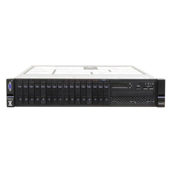 Lenovo Server System x3650 M5 2x 6-Core Xeon E5-2620 v3 2,4GHz 32GB 16xSFF M5210