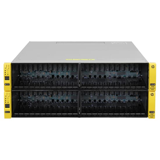 HP 3PAR SAN Storage StoreServ 7400 4 Node Base FC 8G w/ 13 Lic Unlim Disk QR484A
