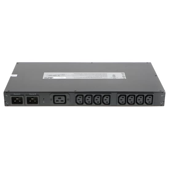 APC Automatic Transfer Switch PDU 8x C13 1x C19 16A - AP4423
