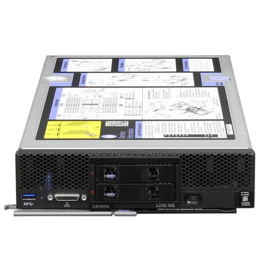 Lenovo Flex System x240 M5 9532 CTO Blade Server E5-2600v4 w/o 10GbE LOM