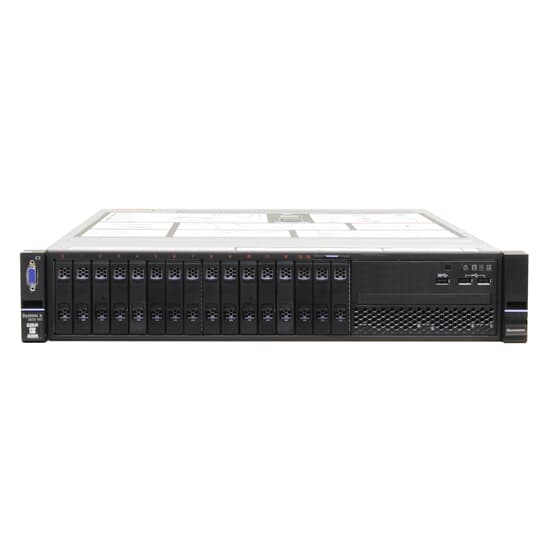 Lenovo Server System x3650 M5 2x 6C Xeon E5-2620 v3 2,4GHz 128GB 16xSFF M5210