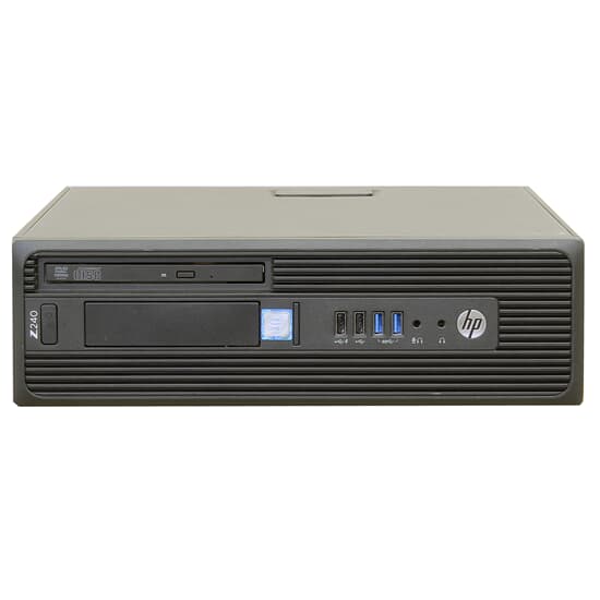 HP Workstation Z240 QC Xeon E3-1240 v5 3,5GHz 16GB 512GB SFF DVD Win 10 Pro