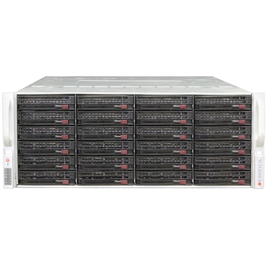 Supermicro Server CSE-848X 4x 8-Core Xeon E7-4820 v2 2GHz 64GB 24xLFF 9361-8i