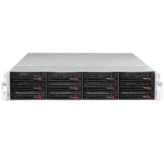 Supermicro Server CSE-826 2x6C Xeon E5-2620 2GHz 32GB 12xLFF ASR-5405z 3x PCIe