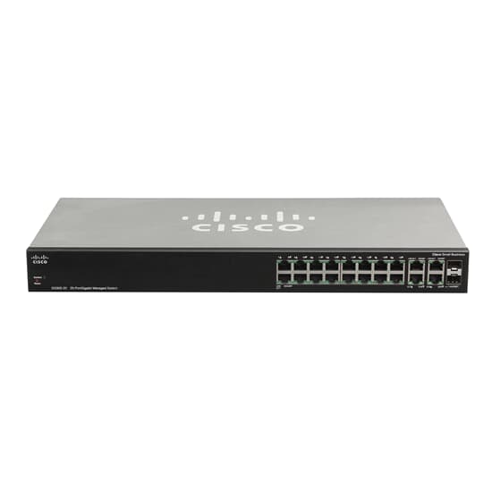 Cisco Switch 20x 1GbE 2x SFP 1GbE - SRW2016-K9 SG300-20