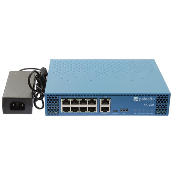 Palo Alto Next Gen Firewall 550Mbps 8x 1GbE - PA-220 750-000128