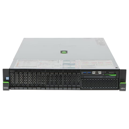 Fujitsu Server Primergy RX2540 M2 2x 8-Core E5-2620 v4 2,1GHz 64GB 8xSFF EP400i