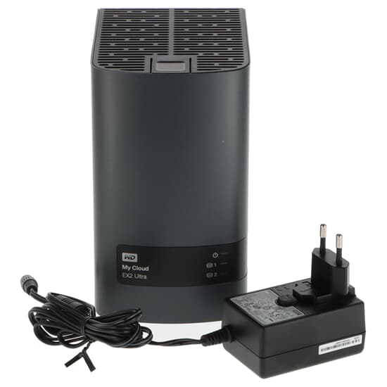 WD NAS Storage MyCloud EX2 Ultra 1x RJ45 2x USB 3 2x 6TB LFF - WDBVBZ0120JCH-20