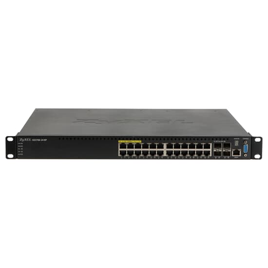 Zyxel Switch G3700 24x 1GbE PoE 4x 1GbE SFP Uplink 1x PSU - GS3700-24HP